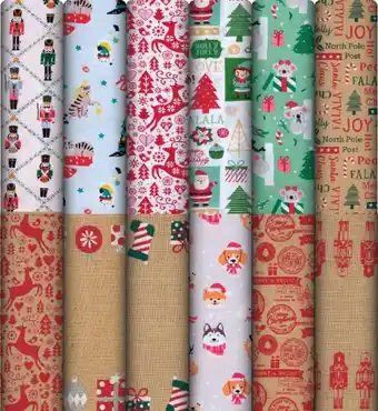 All christmas fabrics by the metre