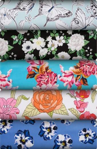Spotlight Print & plain sateen offer