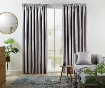 Spotlight 40% off abbey blockout pencil pleat curtains offer