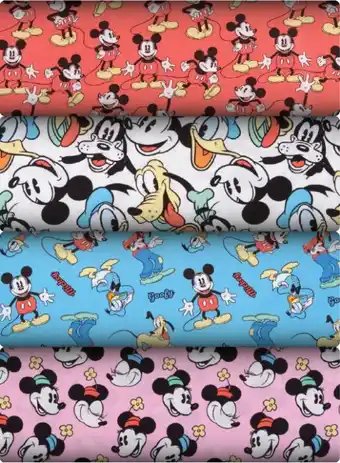 All licensed fabrics