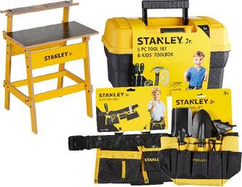 Spotlight 30% off stanley jr kits & tools offer