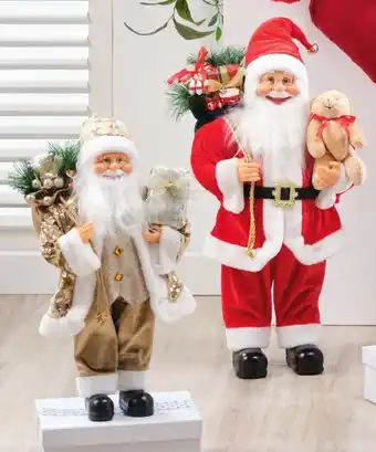 Spotlight 40% off jolly & joy standing santas offer
