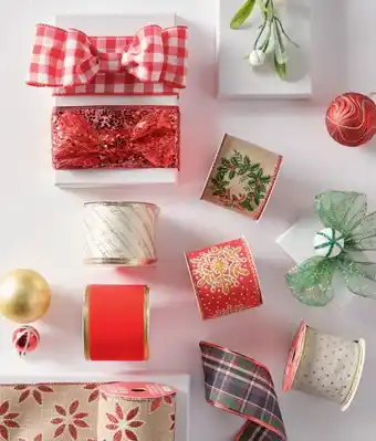 Spotlight All christmas ribbons, buttons & trims offer