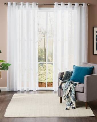 Spotlight 40% off wickford sheer eyelet curtains offer
