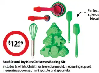 Coles Bauble and Joy Kids Christmas Baking Kit offer
