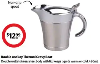 Coles Bauble and Joy Thermal Gravy Boat offer