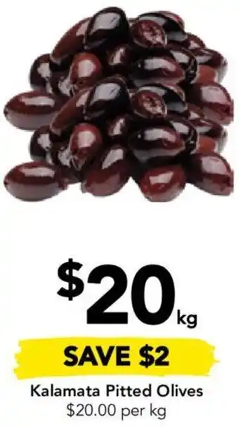 Drakes Kalamata Pitted Olives offer
