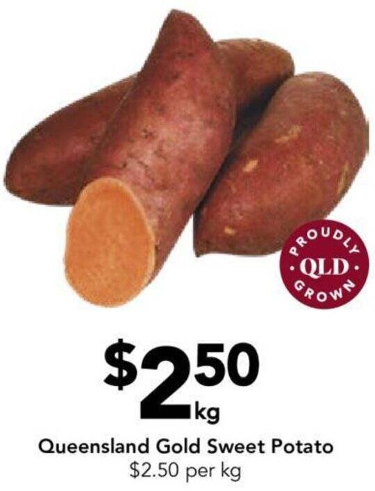 Drakes Queensland Gold Sweet Potato offer