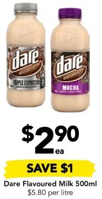 Drakes Dare Flavoured Milk 500ml offer