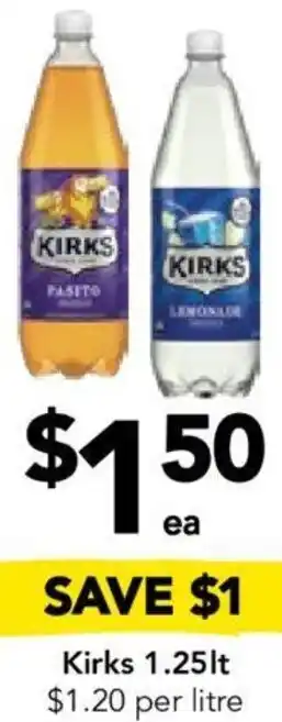 Drakes Kirks 1.25lt offer