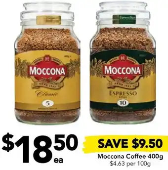 Drakes Moccona Coffee 400g offer