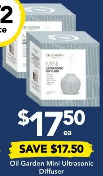 Drakes Oil Garden Mini Ultrasonic Diffuser offer