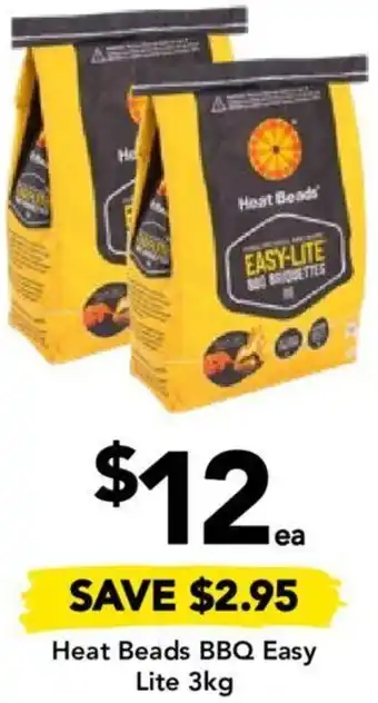 Drakes Heat Beads BBQ Easy Lite 3kg offer