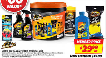 Autobarn ARMOR ALL WASH & PROTECT ESSENTIALS KIT offer