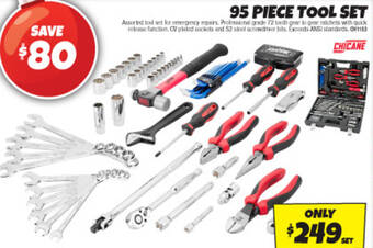 Autobarn 95 PIECE TOOL SET offer