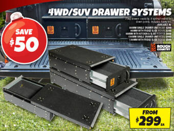 Autobarn 4WD/SUV DRAWER SYSTEMS offer
