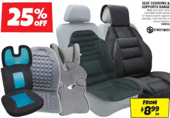 Autobarn SEAT CUSHIONS & SUPPORTS RANGE offer