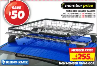RHINO-RACK LUGGAGE BASKETS