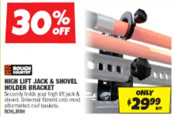 HIGH LIFT JACK & SHOVEL HOLDER BRACKET