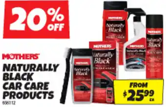 Autobarn NATURALLY BLACK CAR CARE PRODUCTS offer
