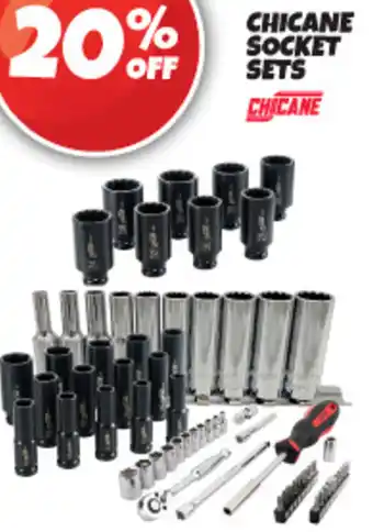 Autobarn CHICANE SOCKET SETS offer