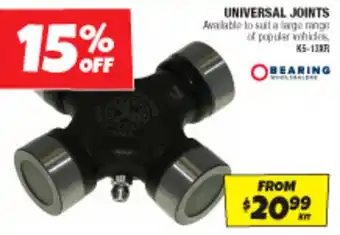 UNIVERSAL JOINTS