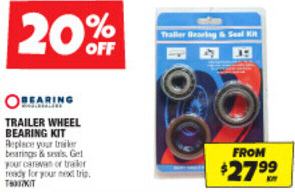 Autobarn TRAILER WHEEL BEARING KIT offer