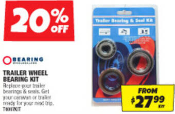Autobarn TRAILER WHEEL BEARING KIT offer