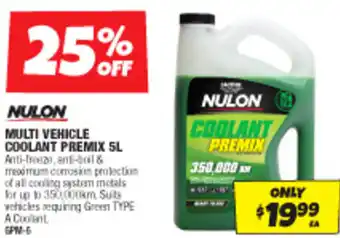 Autobarn MULTI VEHICLE COOLAR PREMIX 5L offer
