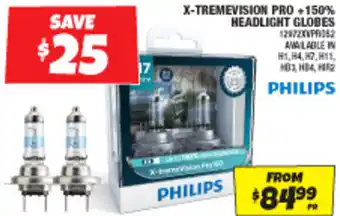 Autobarn X-TREMEVISION PRO +150% HEADLIGHT GLOBES offer