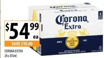 Supabarn CORONA EXTRA 24x355ml offer