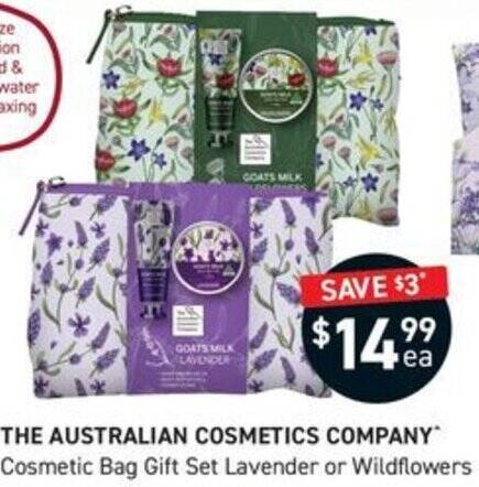 Chemist King THE AUSTRALIAN COSMETICS COMPANY offer