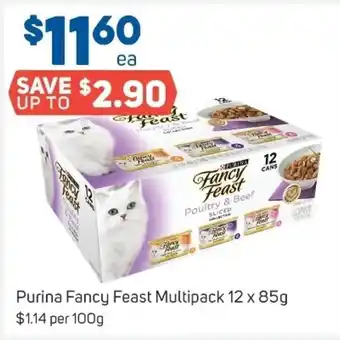 Foodland Purina fancy feast multipack 12x85g offer