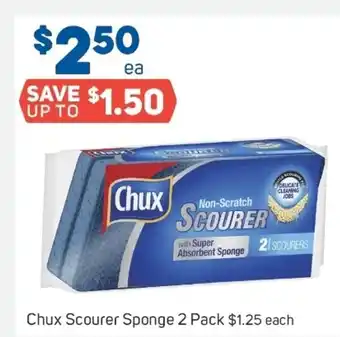 Foodland Chux scourer sponge offer