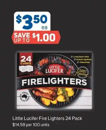 Foodland Little lucifer fire lighters offer