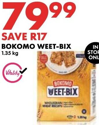 Woolworths BOKOMO WEET-BIX offer