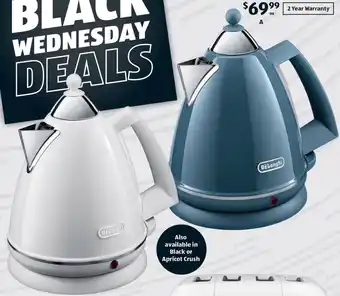 ALDI De'Longhi 1.7L Argento Kettle offer