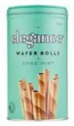 ALDI Elegance Assorted Wafer Rolls 350g offer