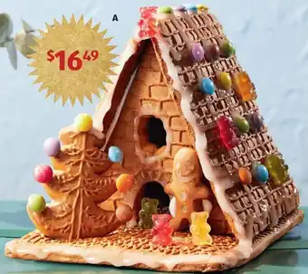 ALDI Kringle & Co. Pre-Built Gingerbread House 650g offer