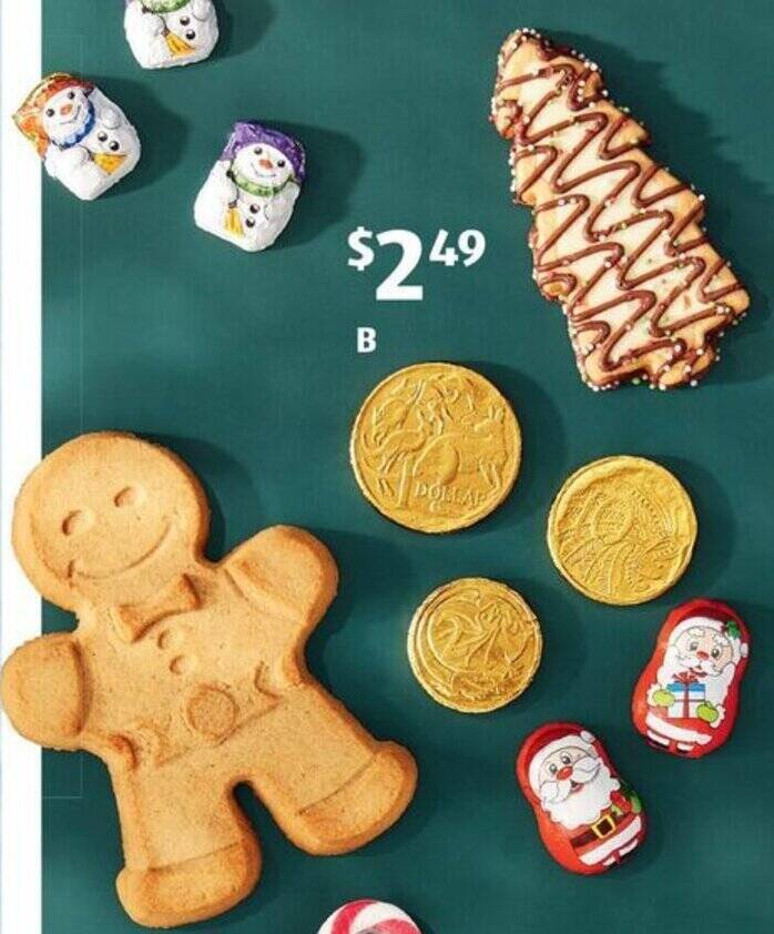 ALDI Kringle & Co. Chocolate Novelty Nets 150g offer