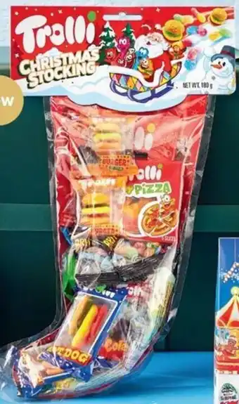 ALDI Trolli Christmas Stocking 180g offer