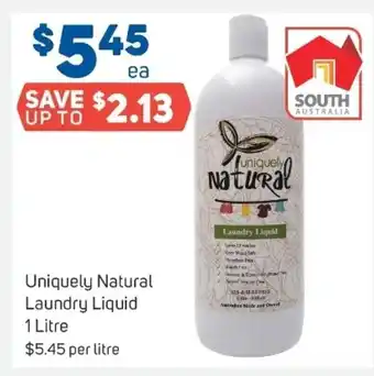 Foodland Uniquely natural laundry liquid 1 liter offer