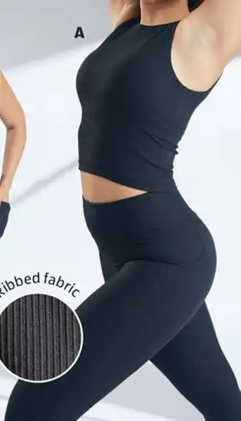 ALDI Women's Fitness Crop Top or Bike Shorts offer