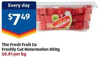 ALDI The Fresh Fruit Co Freshly Cut Watermelon 850g offer