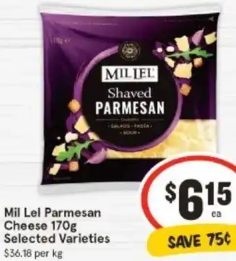 IGA Mil Lel Parmesan Cheese 170g offer