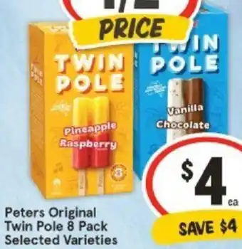 IGA Peters Original Twin Pole offer