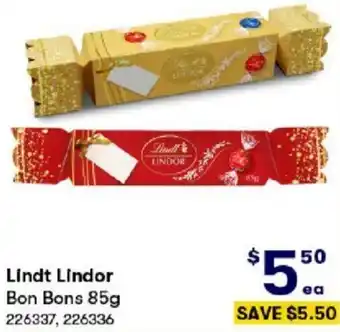 BIG W Lindt Lindor Bon Bons 85g offer