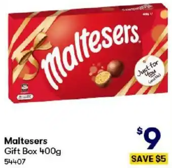 BIG W Maltesers Gift Box 400g offer