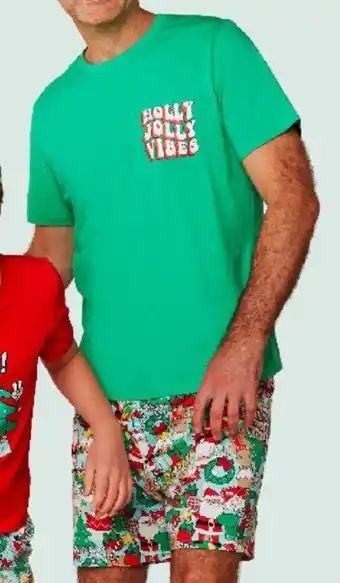 BIG W Christmas Short Sleeve Knit Pyjama Set offer