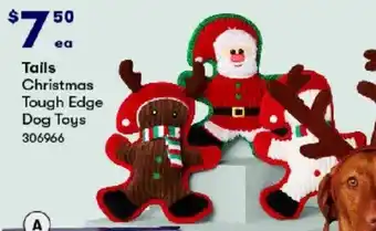 BIG W Tails Christmas Tough Edge Dog Toys offer